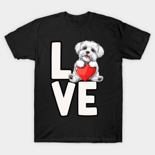 Maltese Love T-Shirt